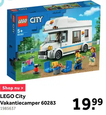 Intertoys LEGO City Vakantiecamper 60286 aanbieding