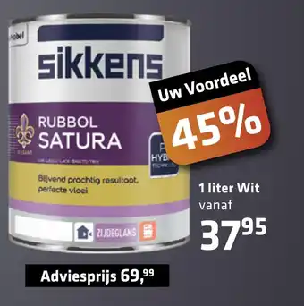 De voordeelmarkt Sikkens Rubbol Satura aanbieding