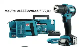 Bouwhof Makita DF333DWAX6 aanbieding