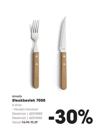 HANOS Amefa Steakbestek 7000 aanbieding