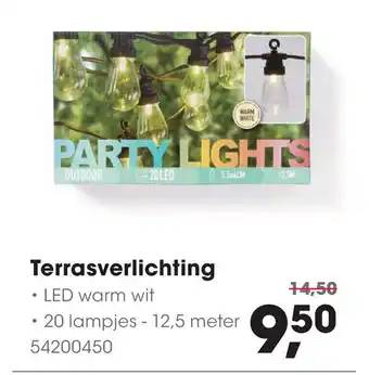 HANOS Terrasverlichting aanbieding