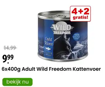 Zooplus Adult Wild Freedom Kattenvoer aanbieding