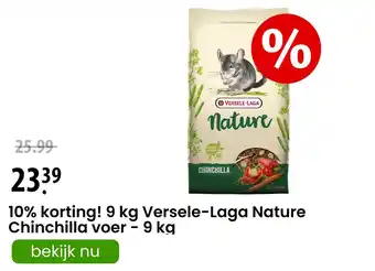 Zooplus Versele-Laga Nature Chinchilla voer aanbieding