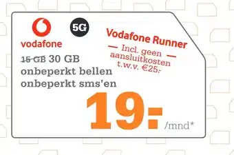 Telecombinatie vodafone aanbieding