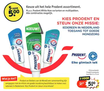 Kruidvat Prodent aanbieding