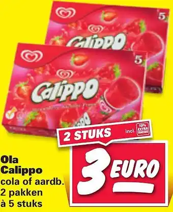 Nettorama Ola Calippo aanbieding