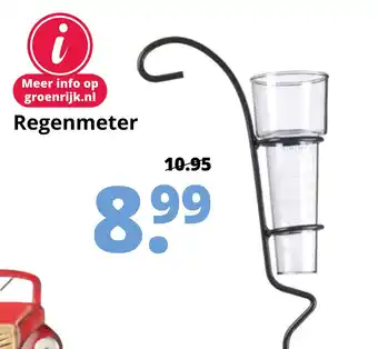 GroenRijk Regenmeter aanbieding