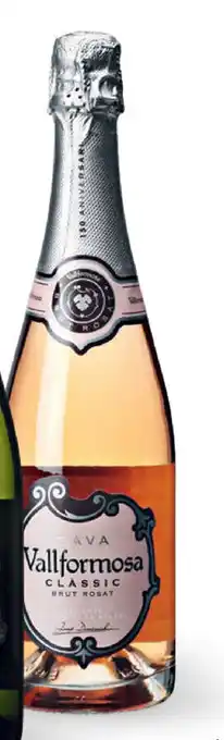 De Kweker Vallformosa Cava Classic Brut Rosat 75 cl aanbieding