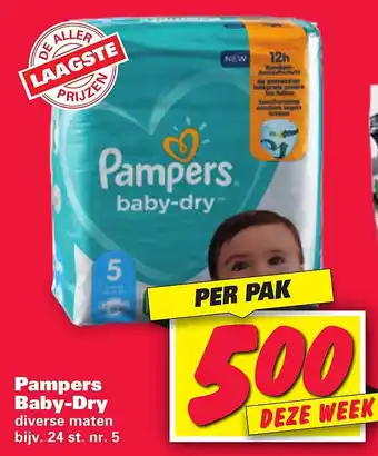 Nettorama Pampers Baby-Dry aanbieding