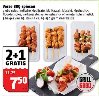 Poiesz Verse BBQ spiesen aanbieding