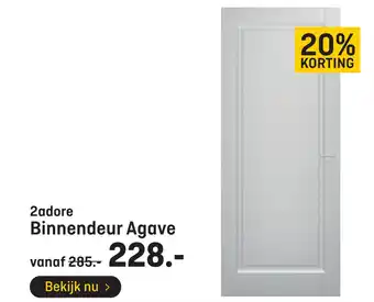 Hubo 2adore Binnendeur Agave aanbieding