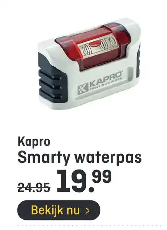 Hubo Kapro Smarty waterpas aanbieding