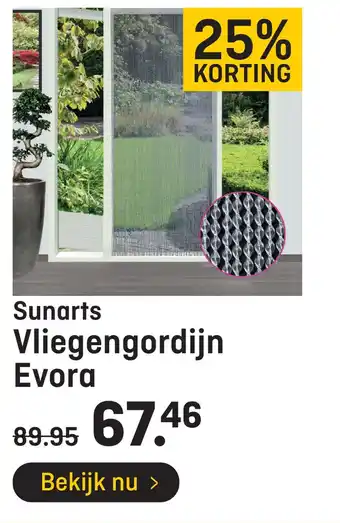 Hubo Sunarts Vliegengordijn Evora aanbieding