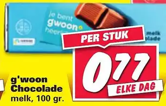 Nettorama g'woon Chocolade aanbieding