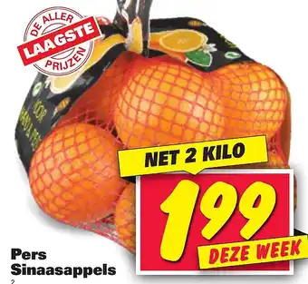 Nettorama Pers Sinaasappels 2. aanbieding