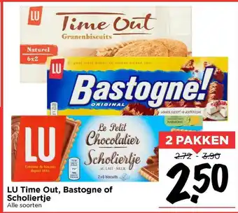 Vomar Voordeelmarkt Lu time out, bastogne of scholiertje aanbieding