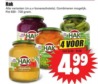 Dirk Hak aanbieding