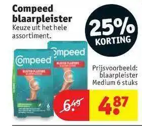 Kruidvat Compeed blaarpleister aanbieding