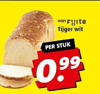 Boni Tijger wit aanbieding