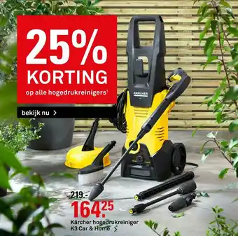 Karwei Kärcher hogedrukreiniger k3 car & home aanbieding