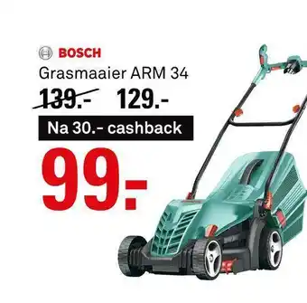 Karwei Bosch grasmaaier arm 34 aanbieding