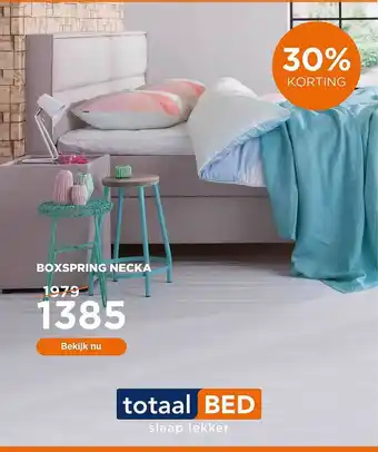 TotaalBED Boxspring necka aanbieding