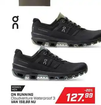 Daka Sport On Running Cloudventure Waterproof 3 aanbieding