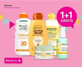 DA Garnier 1+1 Gratis aanbieding