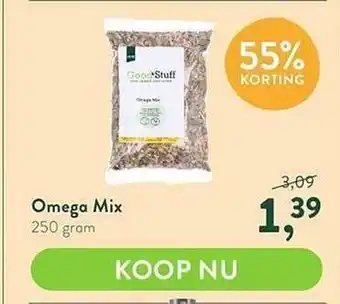 Holland & Barrett Good Stuff Omega Mix 55% Korting aanbieding