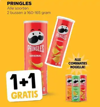 Jumbo Pringles 1+1 Gratis aanbieding