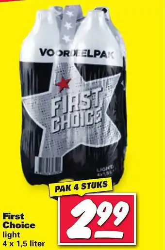 Nettorama First Choice Light aanbieding