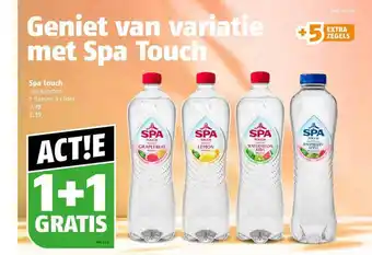 Poiesz Spa Touch 1+1 Gratis aanbieding