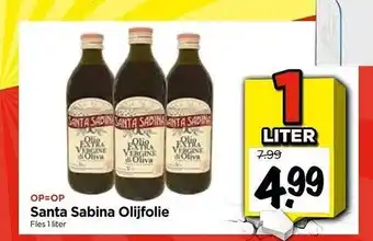 Vomar Voordeelmarkt Santa Sabina Olijfolie aanbieding