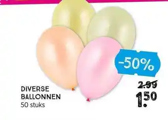 Xenos Diverse Ballonnen aanbieding