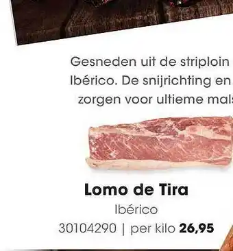 HANOS Lomo De Tira Ibérico aanbieding