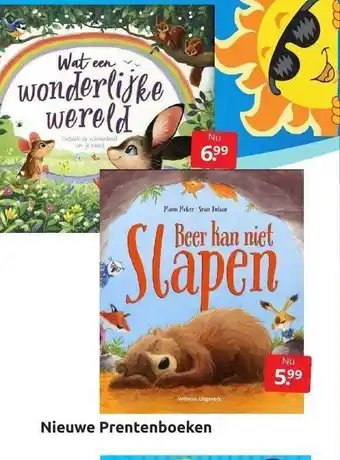 Boekenvoordeel Nieuwe Prentenboeken aanbieding