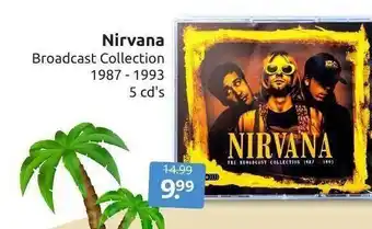 Boekenvoordeel Nirvana Broadcast Collection 1987 - 1993 5 Cd's aanbieding