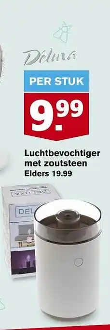 Hoogvliet Luchtbevochtiger Met Zoutsteen aanbieding