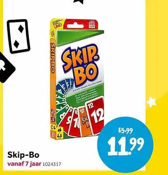 Intertoys Skip-Bo aanbieding