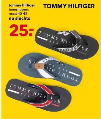 Scapino Tommy Hilfiger Teenslippers aanbieding