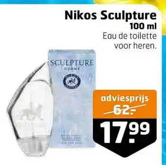 Trekpleister Nikos Sculpture 100 Ml aanbieding