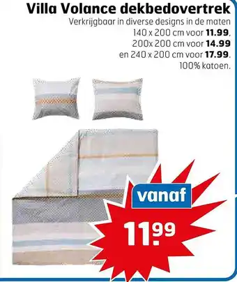 Trekpleister Villa Volance Dekbedovertrek aanbieding