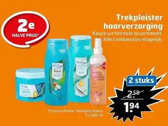 Trekpleister Trekpleister Haarverzorging aanbieding