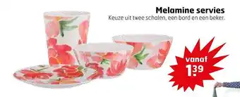 Trekpleister Melamine Servies aanbieding