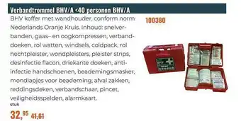 De Boer Drachten Verbandtrommel BHV-A aanbieding