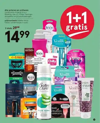 Etos Alle Scharen En Ontharen 1+1 Gratis aanbieding