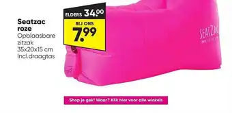 Big Bazar Seatzac Roze aanbieding