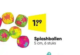 Big Bazar Splashballen aanbieding