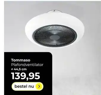 Lampidee Tommaso Plafonventilator aanbieding