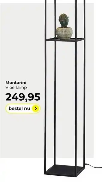 Lampidee Montarini Vloerlamp aanbieding